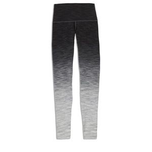 Lululemon Wunder Under Super High Rise Grey Ombre